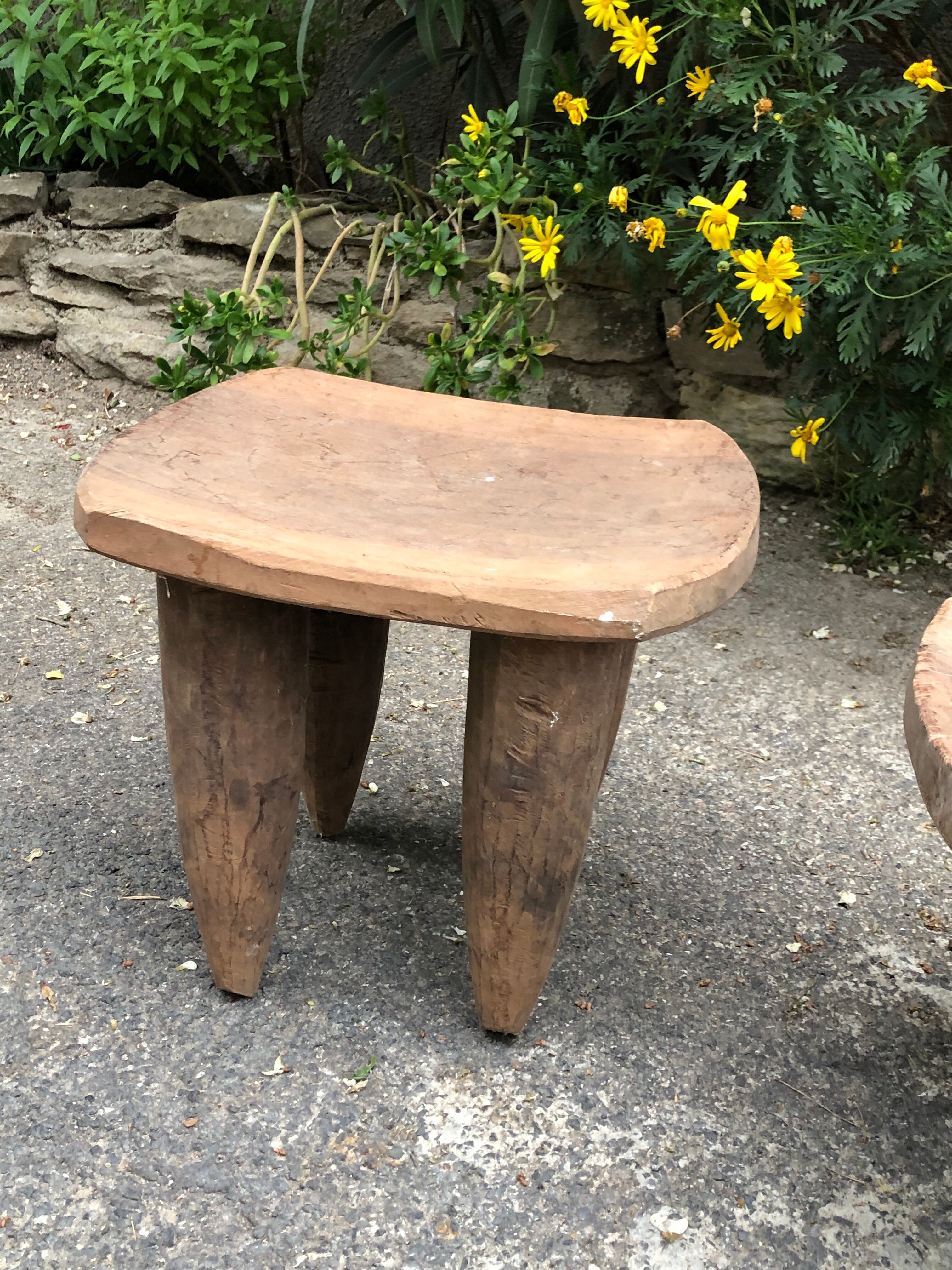 Pair of senoufo stools
