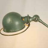 Table lamp jielde 2 arms on wooden base