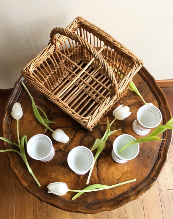 Lot of 4 cups mazagran