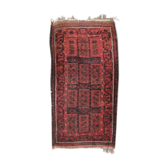 Carpet former Turkmen Belutch done Afghan hand 94 X 184 CM