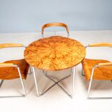 Czechoslovak Functionalist chairs, attributed to Jindřich Halabala, 1930s