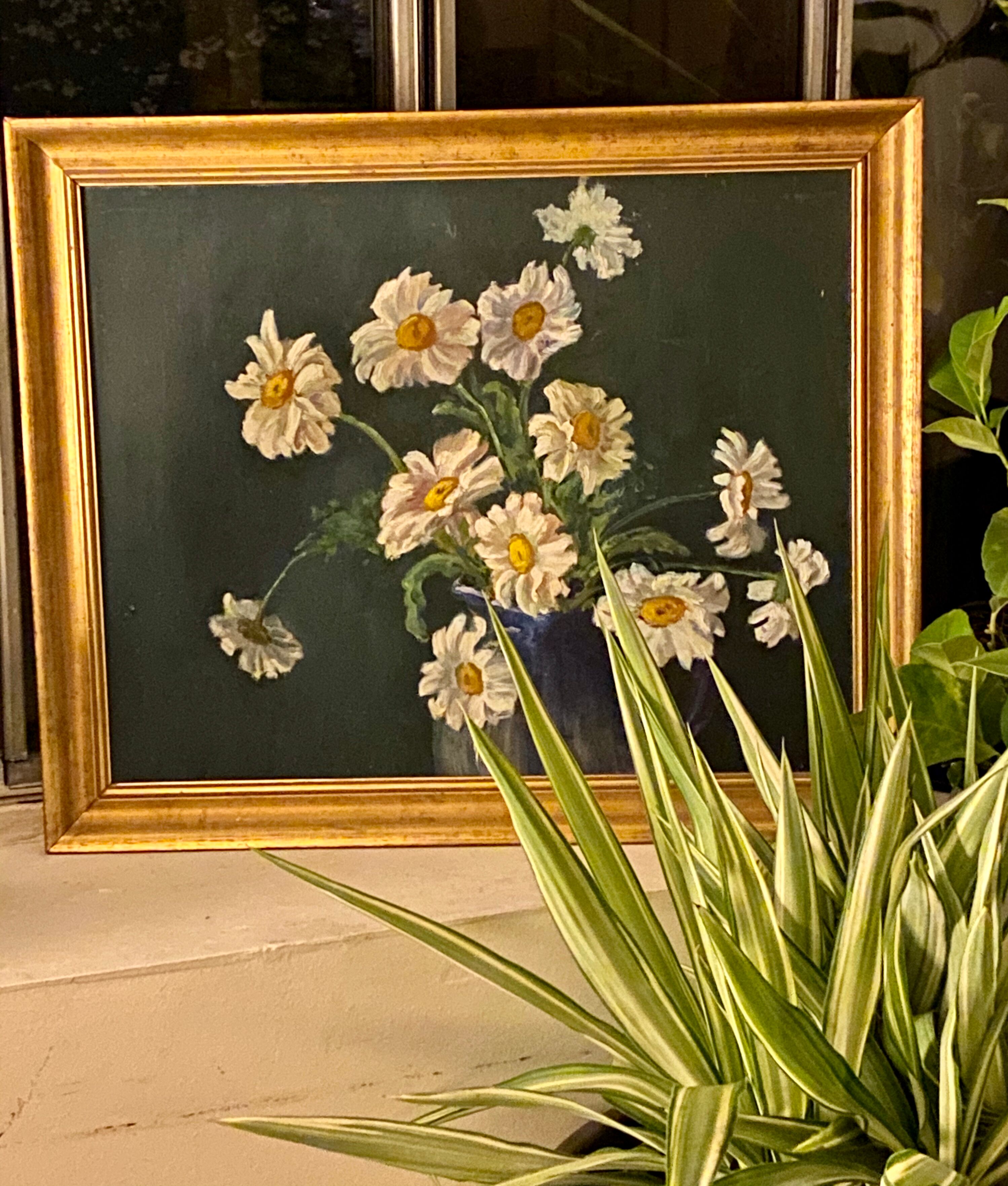Painting flowers