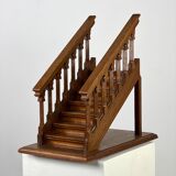 Model staircase oak antique