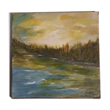 Landscape painting, original signed work