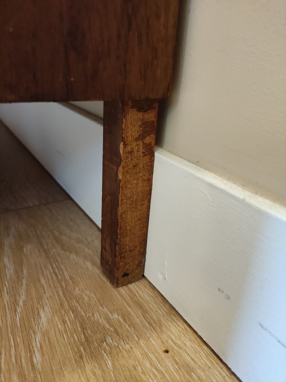 Art deco chest of drawers varnished 1920