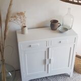 Old white parisian buffet