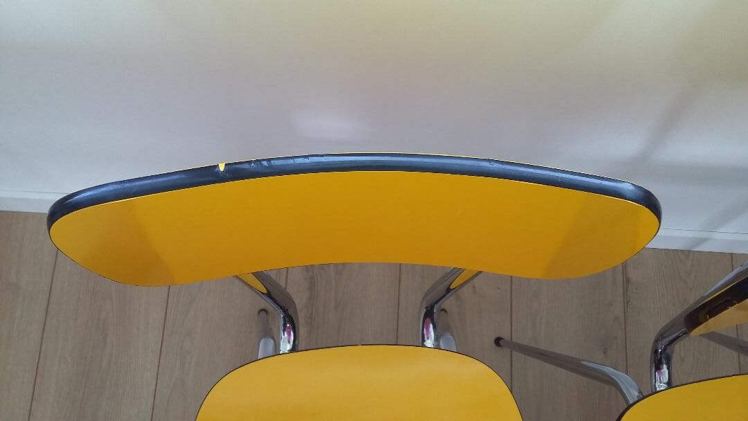 Restyled formica chairs