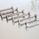 Vintage chrome-plated metal knife holder, 1970s