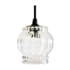 Molded glass suspension with new black cable