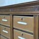 Oak cabinet from the early 20th century at support height.