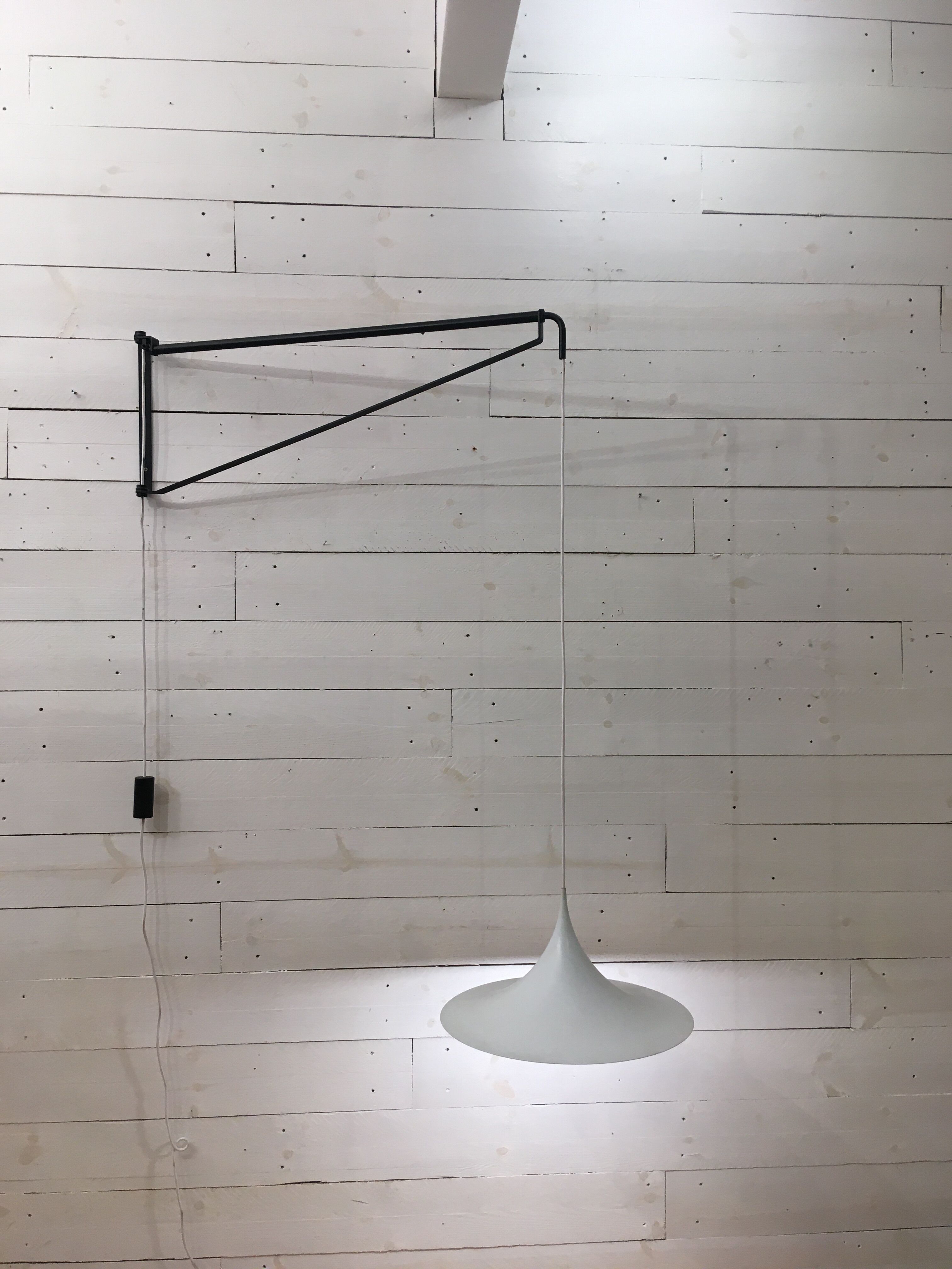Scandinavian counterweight telescopic sconce, 1970
