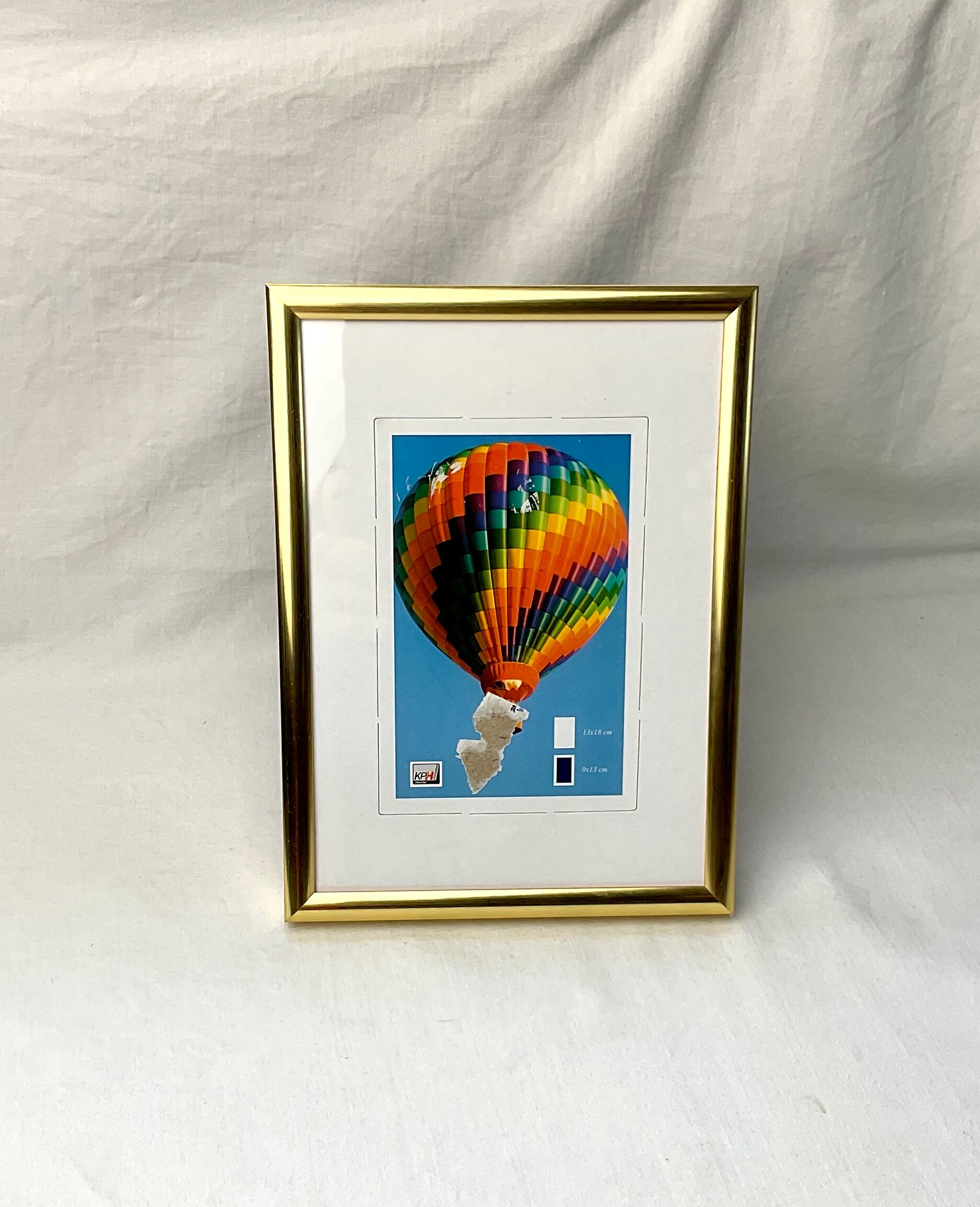 Golden wall frame