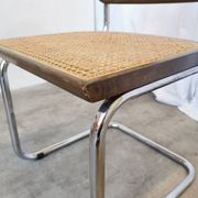 Vintage Cesca Cane Chair: 1970s Italian Mid-Century Modern Dining Office Ch