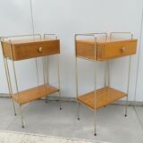 Pair of vintage bedside tables