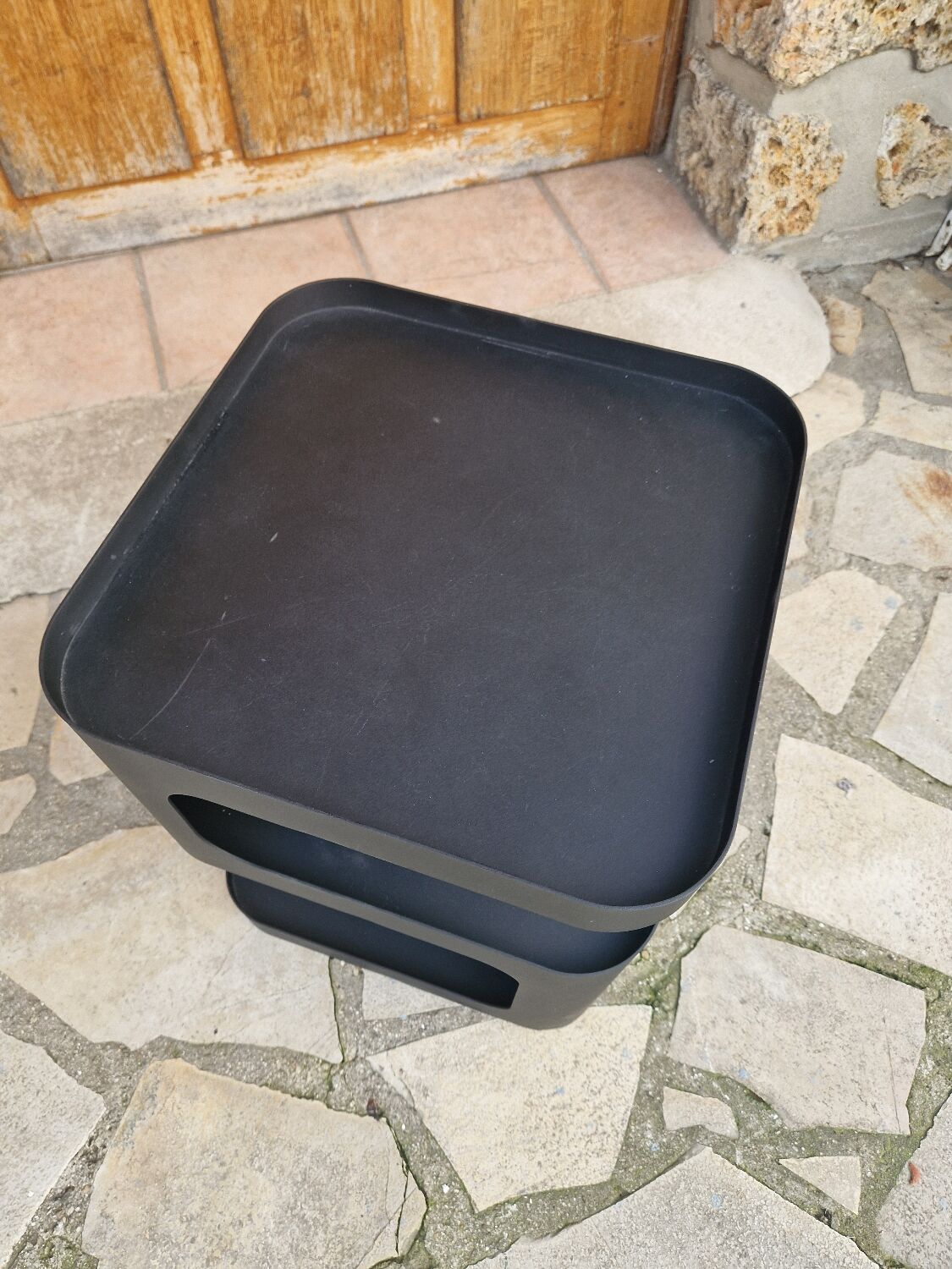 Sandoval metal bedside table AM PM