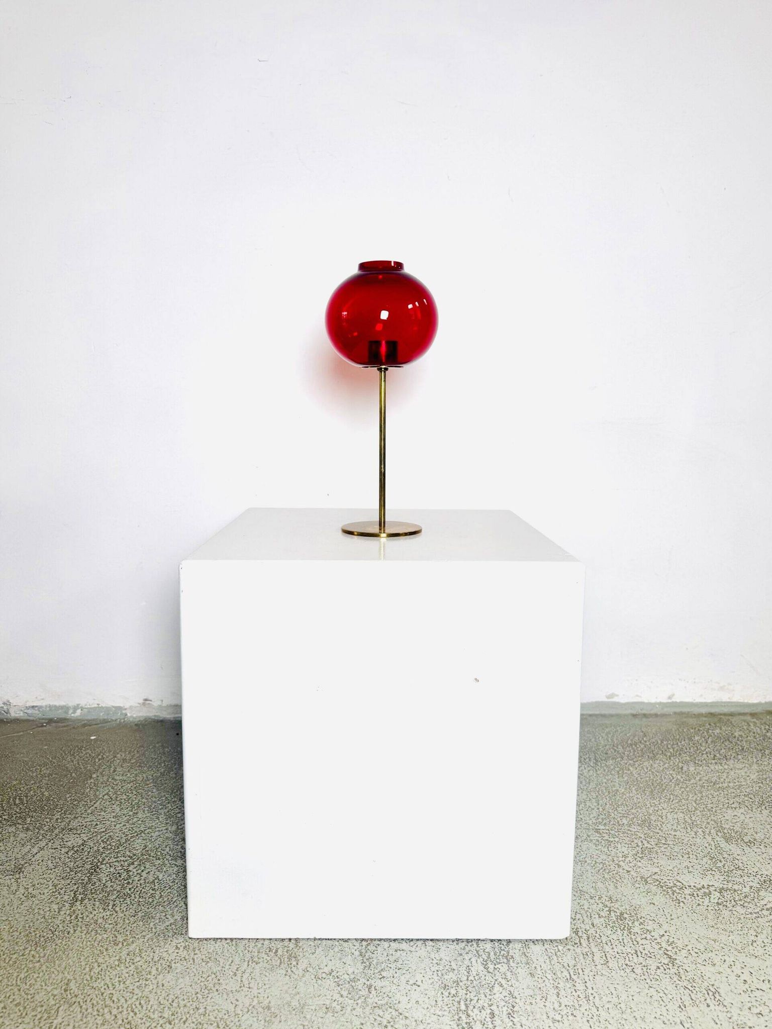 Model Nr135 Brass Candle Holder By Hans-Agne Jakobsson For Markaryd Ab, Sweden 1950S