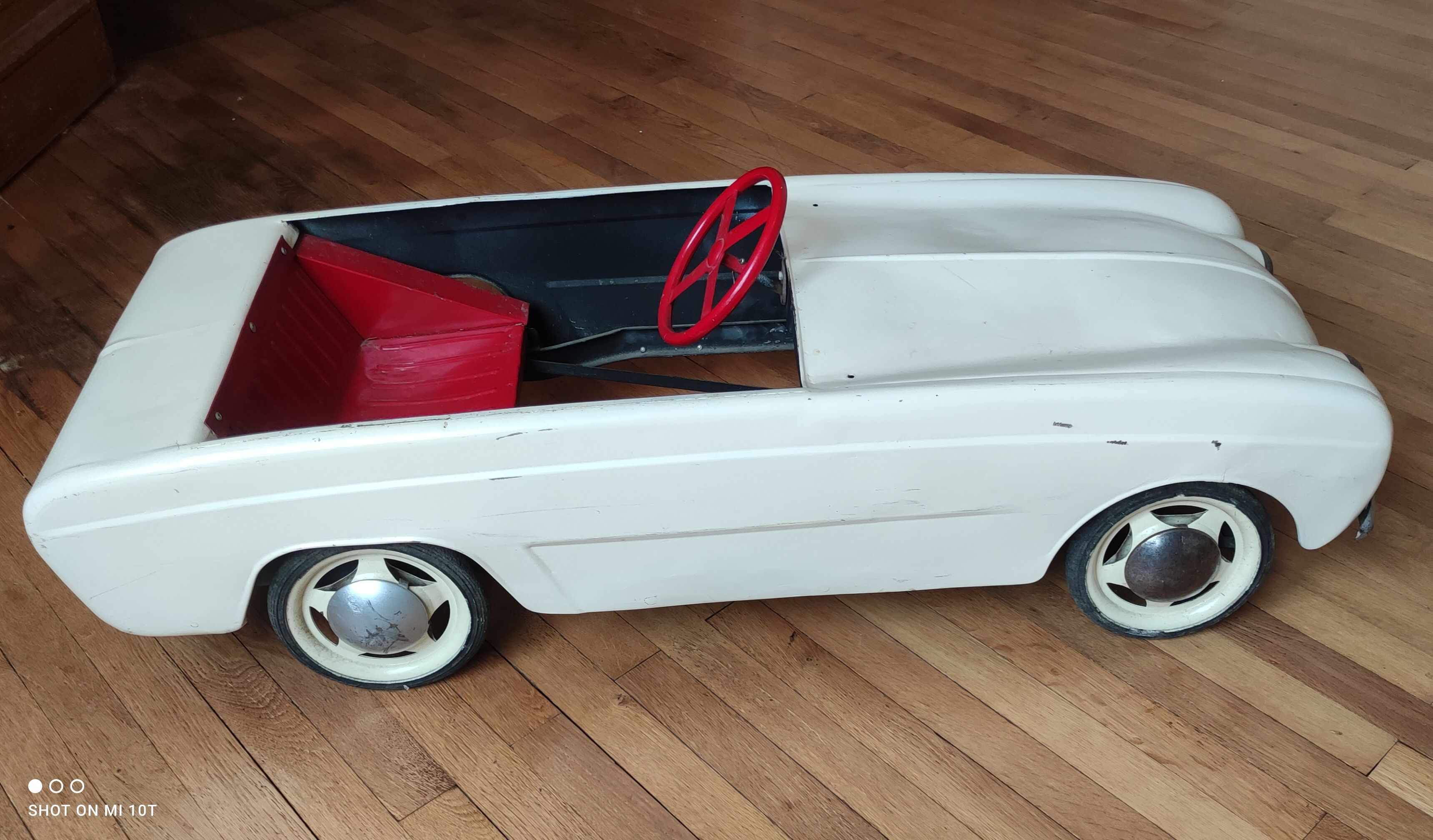 Vintage pedal car