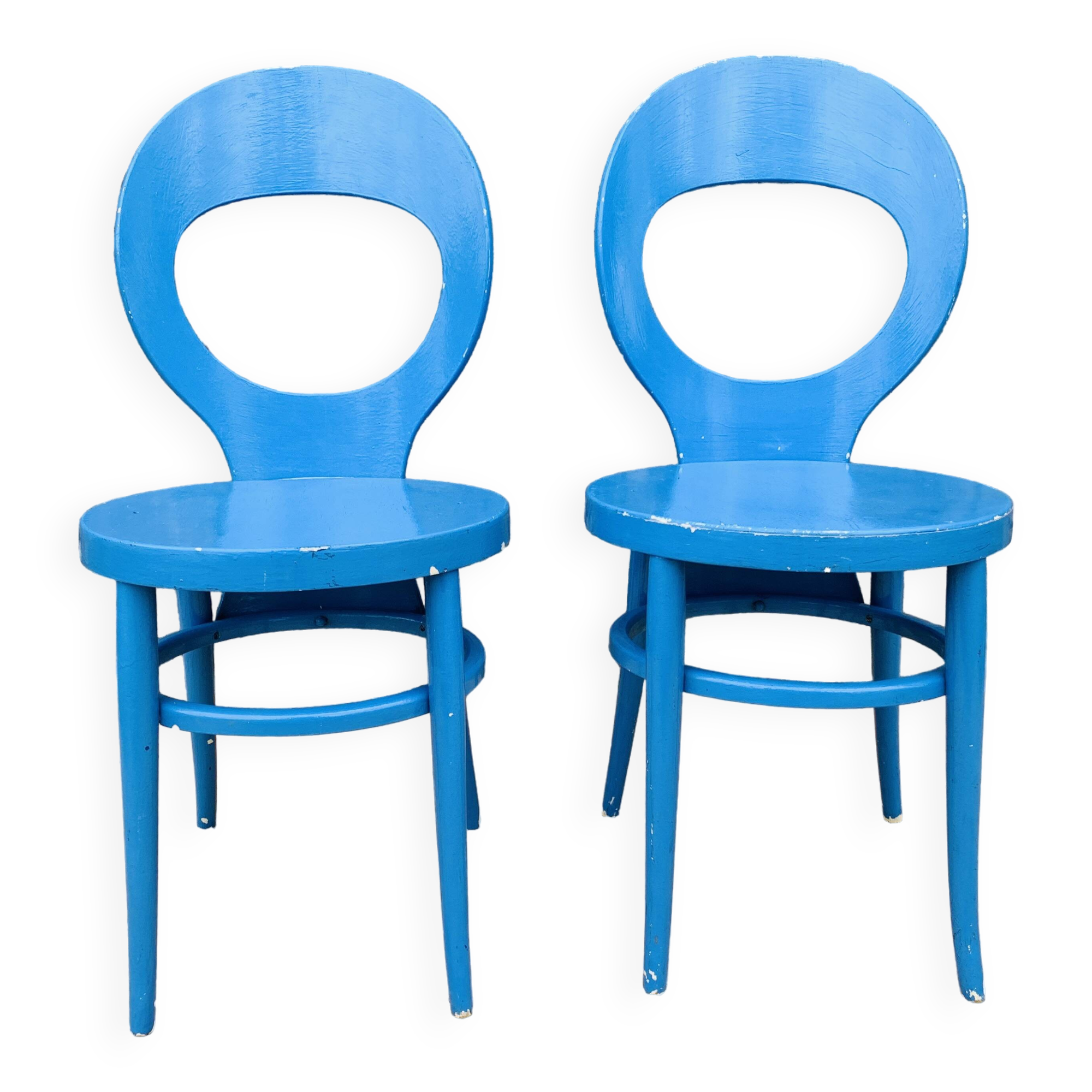 Pair of Baumann seagull model chairs