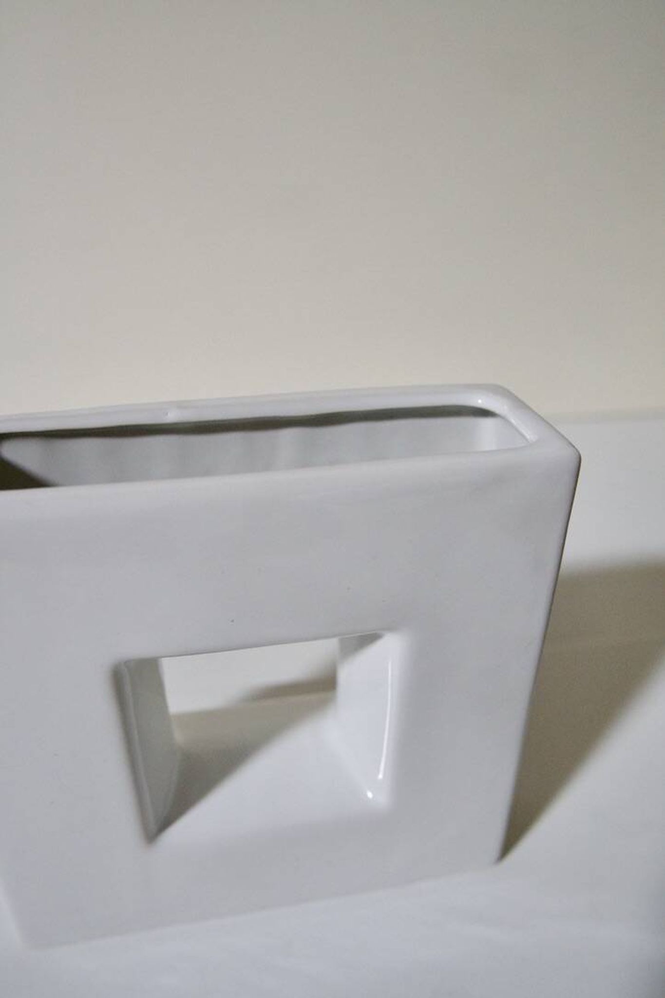 Square ceramic vase - Mid Century - 70s