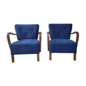 Paire de fauteuils h