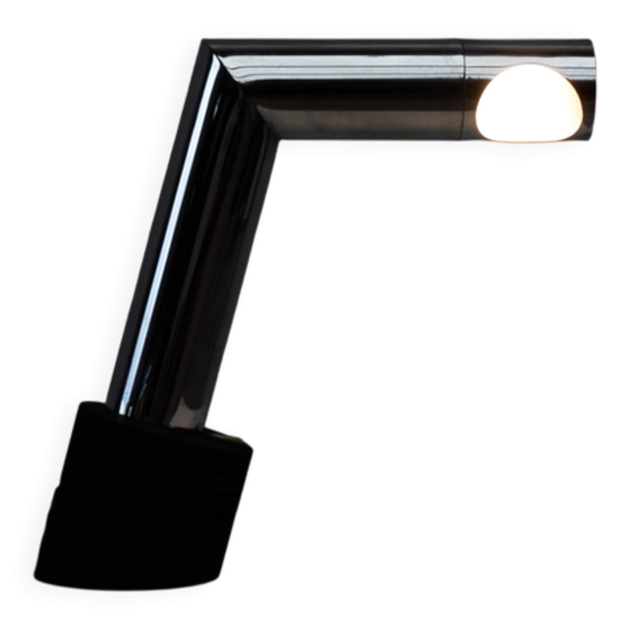 1970s Italian chrome table lamp