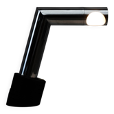 Lampe de table en chrome italienne des années 1970