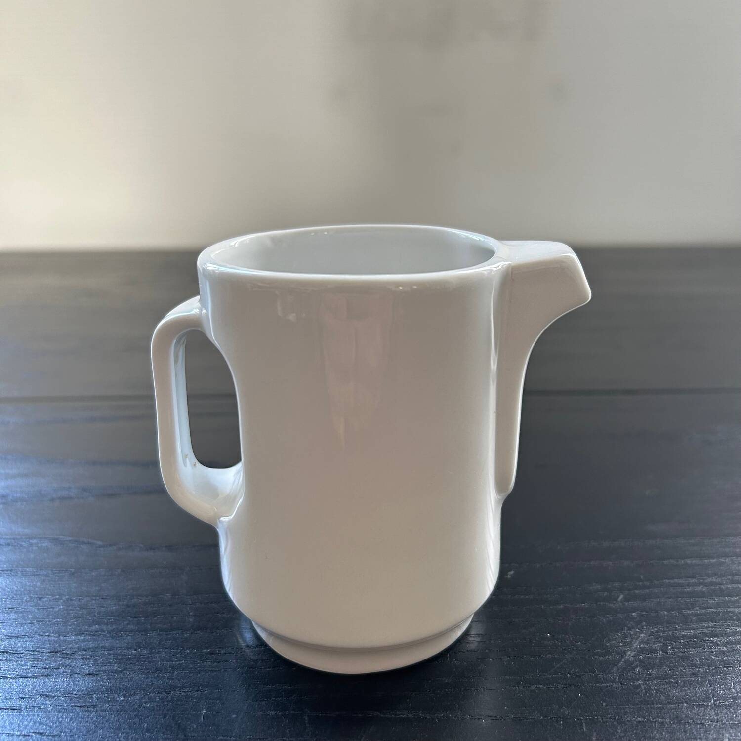 Crémier blanc design 70´s