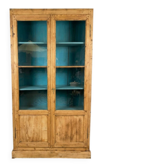 library / glass cabinet