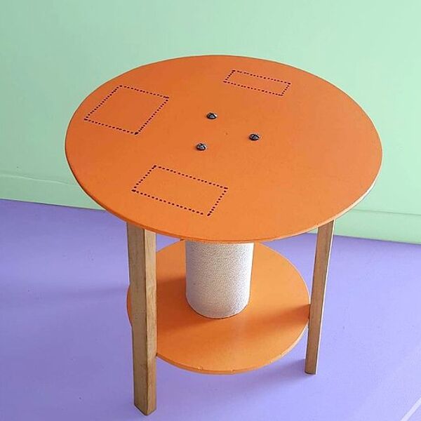 table d'appoint ronde
