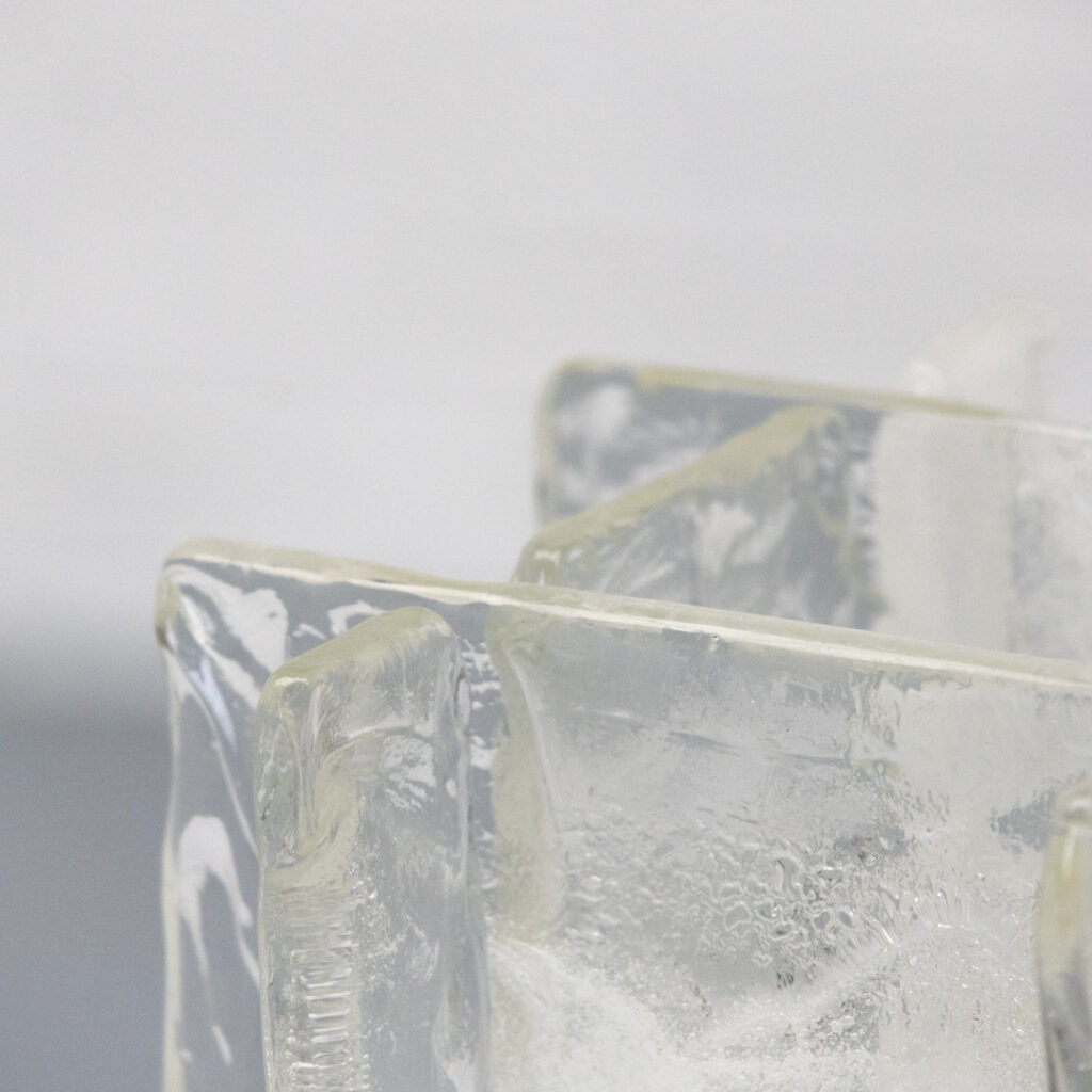 LT 361 table lamp by Carlo Nason for Mazzega 1970s