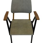 Fauteuil vintage Palais De Tokyo par Zwager Ermeloo, design 1950