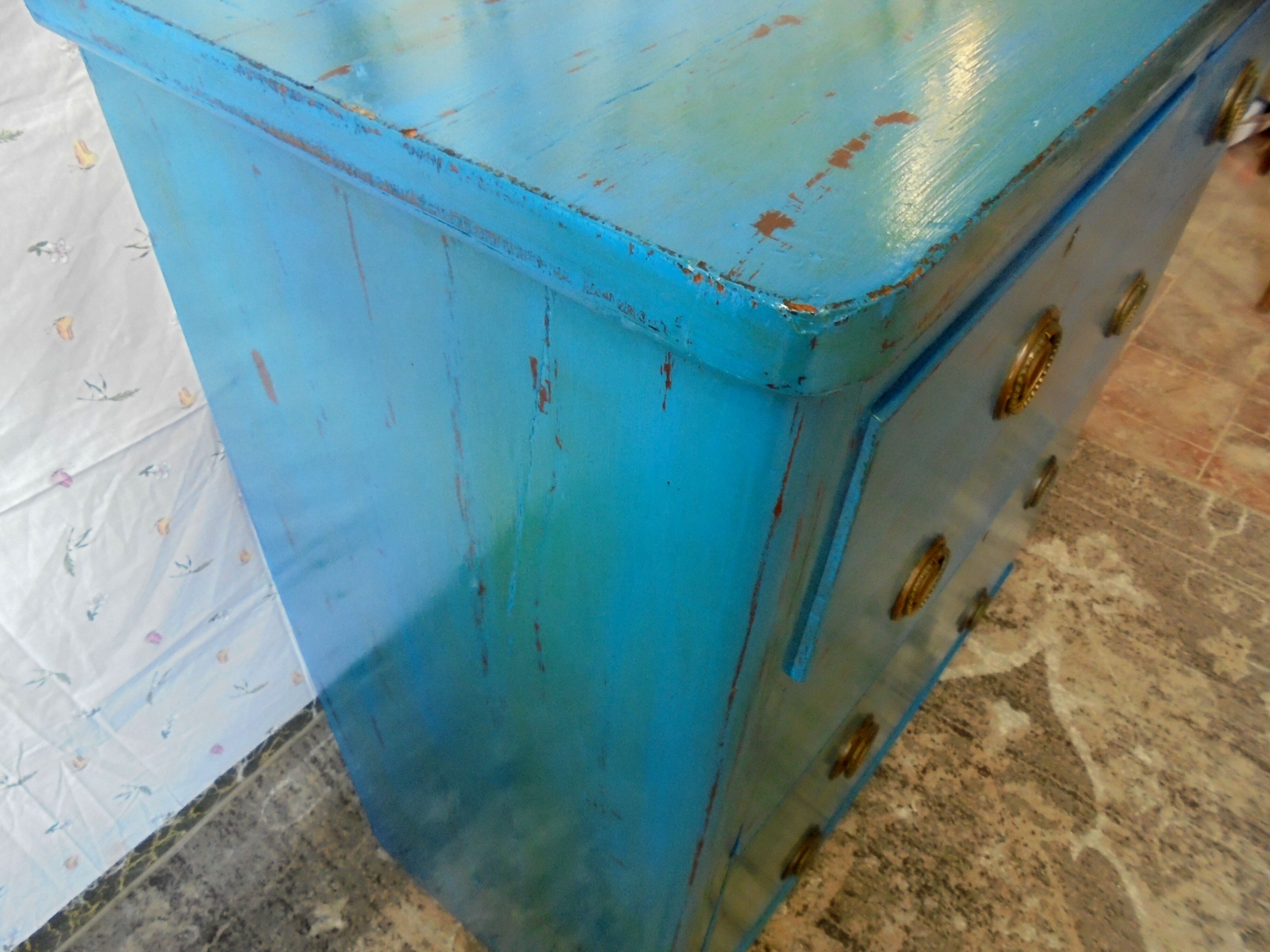 Commode anglaise relookée