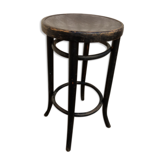 Tabouret de bar Thonet noir 1920