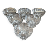 Antique champagne coupes