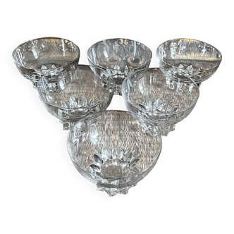 Antique champagne coupes