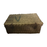 Large wicker trunk