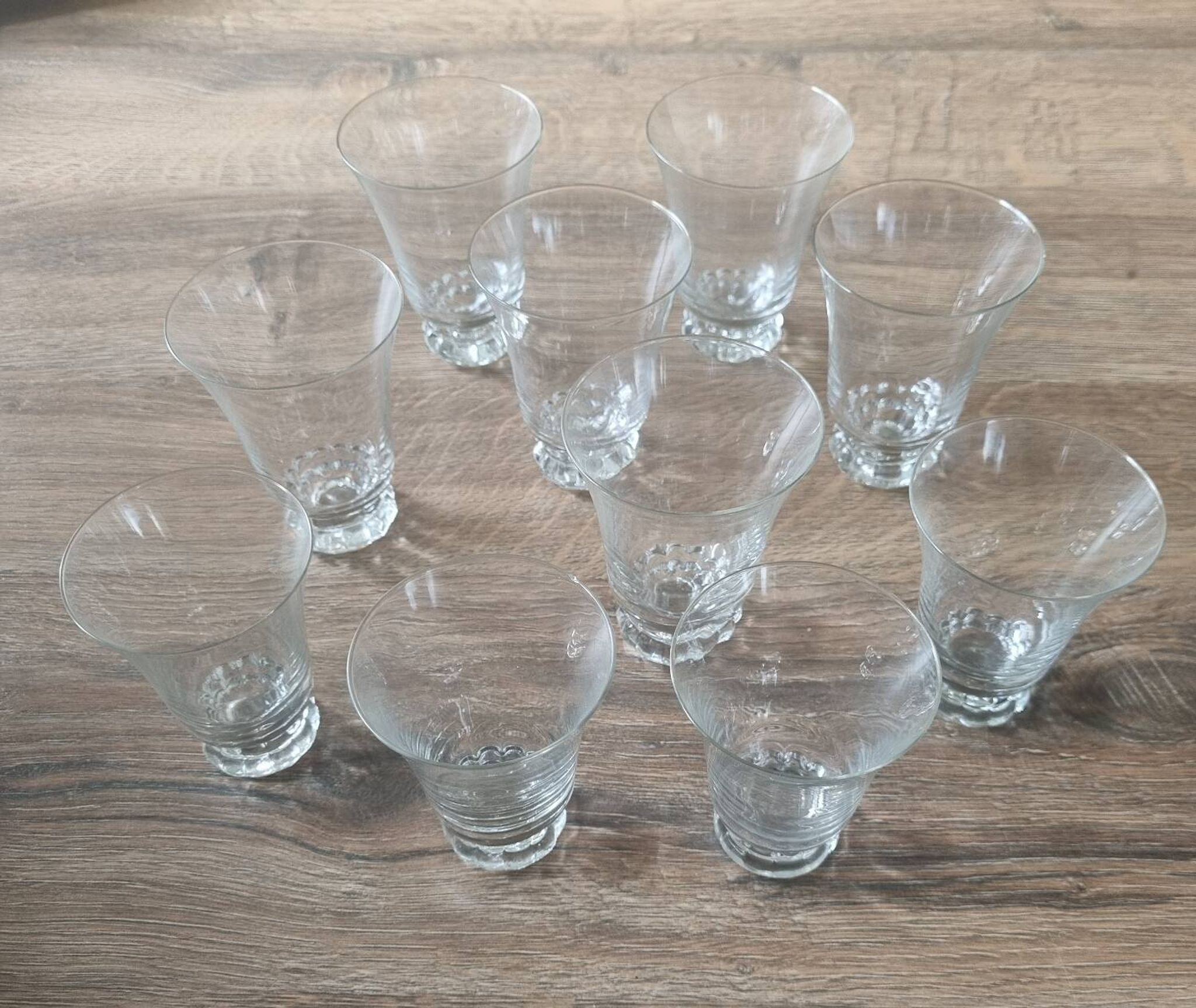 10 verres de 1980