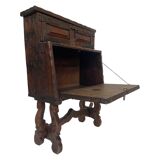 Vintage brutalist spanish wall cabinet cupboard design