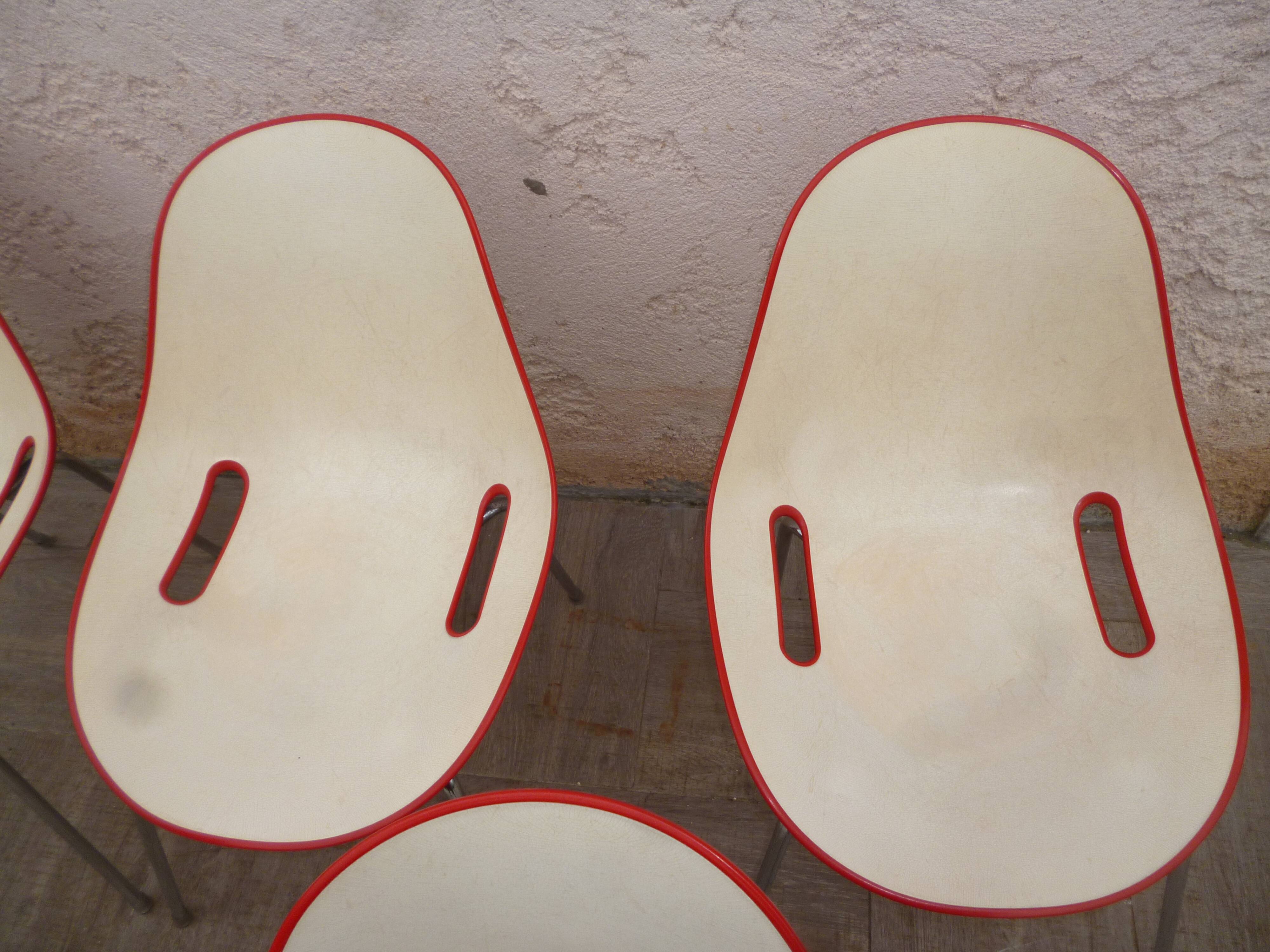 Lot Sofline design chairs