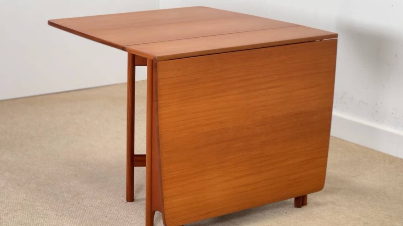McIntosh Teakwood Folding Table, 1960s