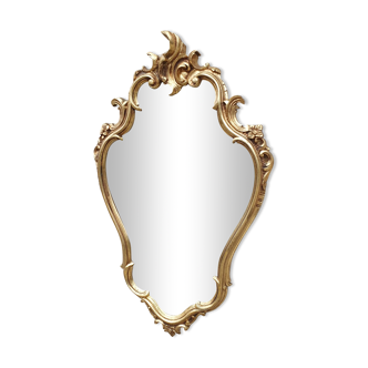 Wall mirror baroque style old Golden moldings