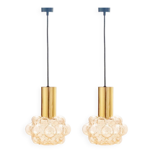 Plafonnier en verre à