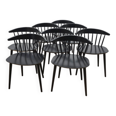 Suite de 8 chaises J104, Hay