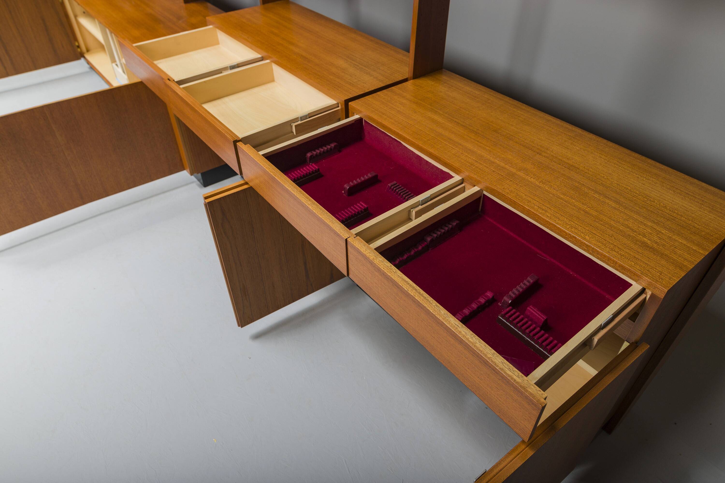 Mid-Century Shelf System by Dieter Wäckerlin for Behr, 1955