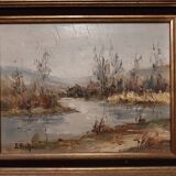 Oil on canvas signed Etienne Bellan (1922-2000)