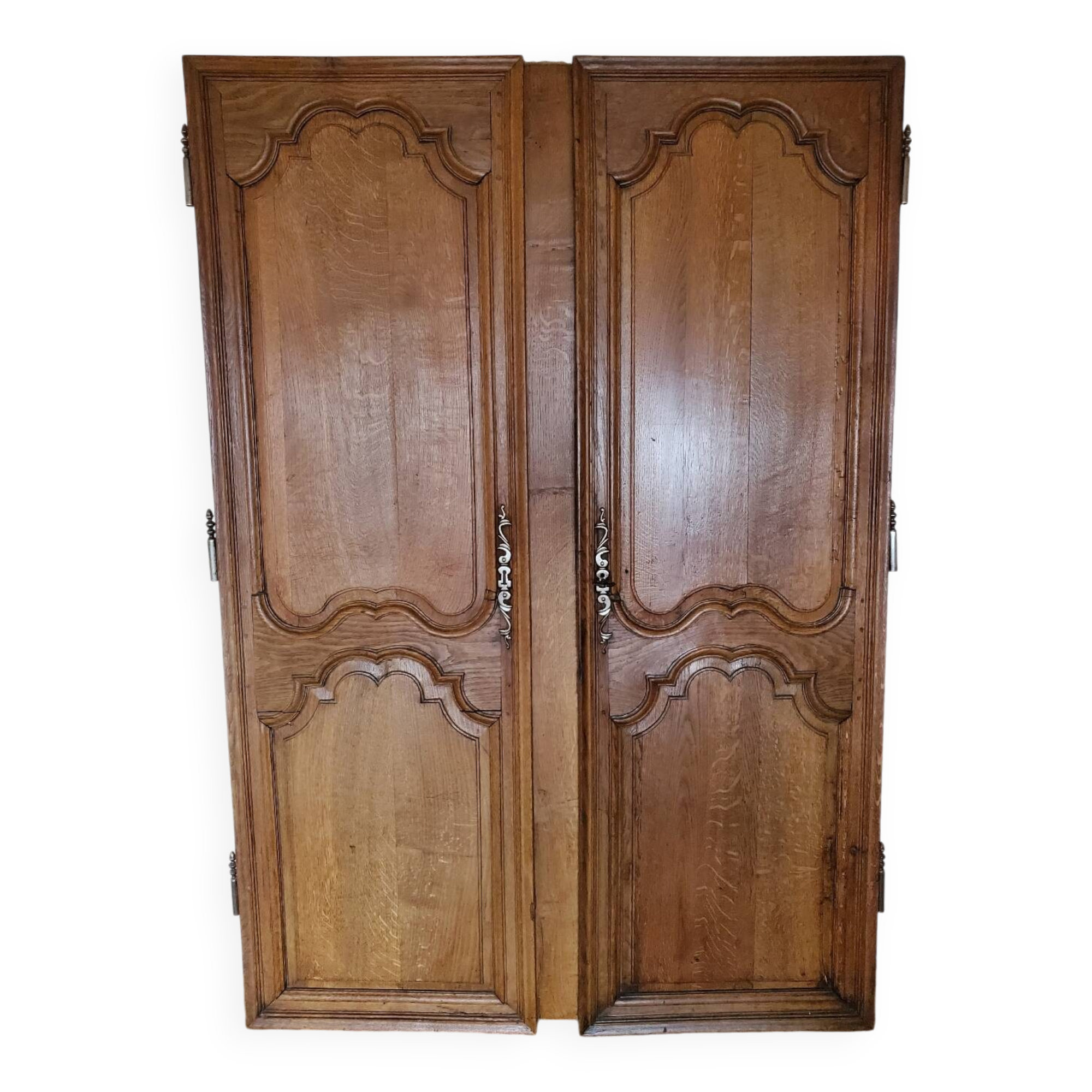 Pair of 19th century oak doors