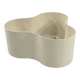 Wavy Planter La Fiorera White by Valenti, 1970s