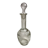 50s molded glass decanter
