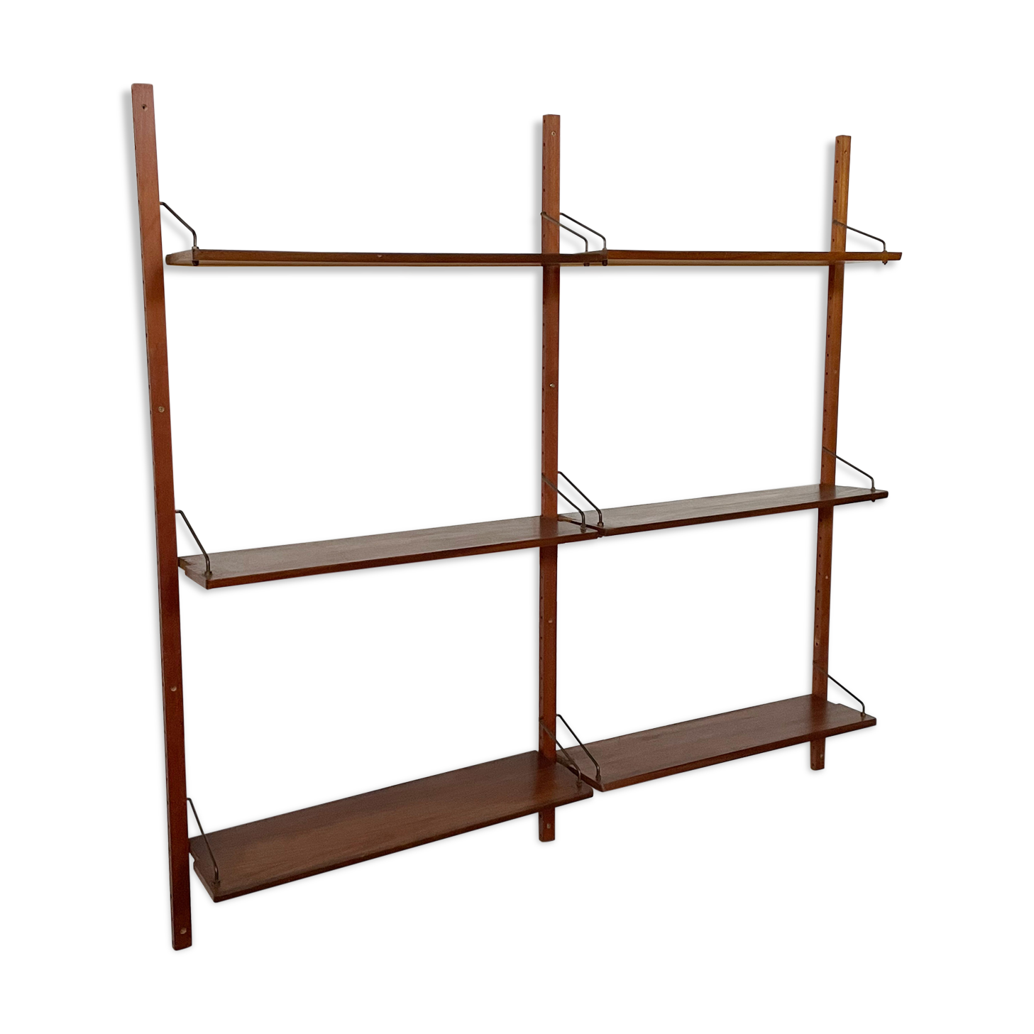 Vintage wall system minimalist Danish design 1960s