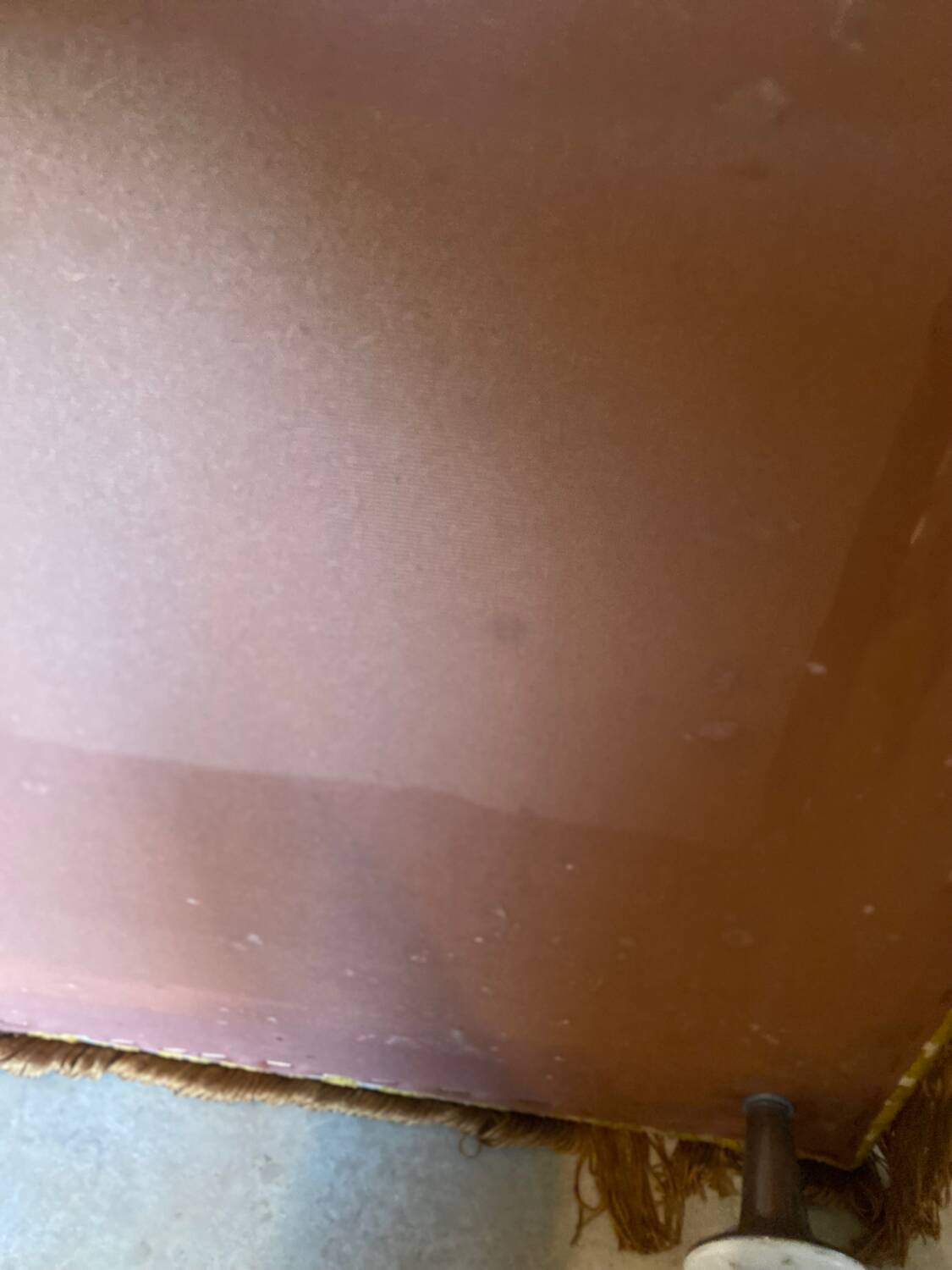 Vintage pouf or footrest